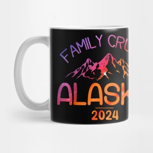 Alaska Cruise 2024 Family Summer Vacation Travel Matching Mug